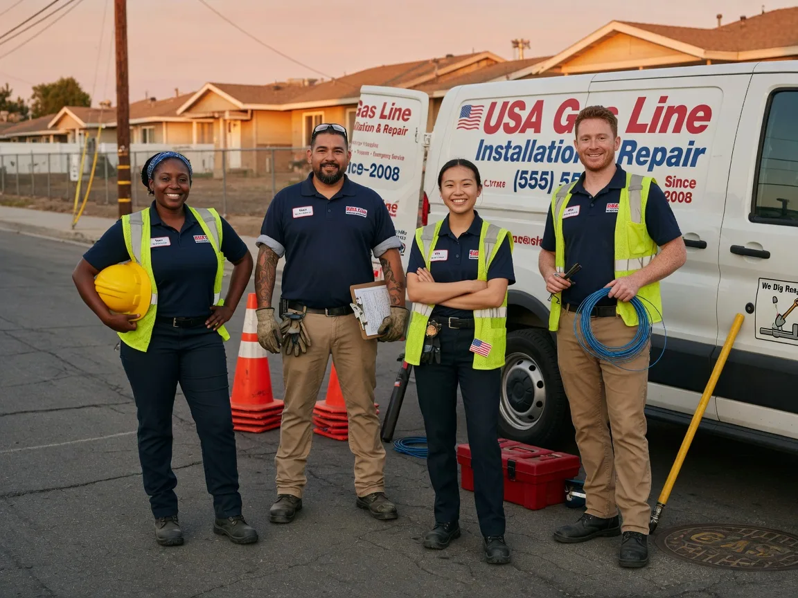 Gas Line Installation company in Nordheim, TX
